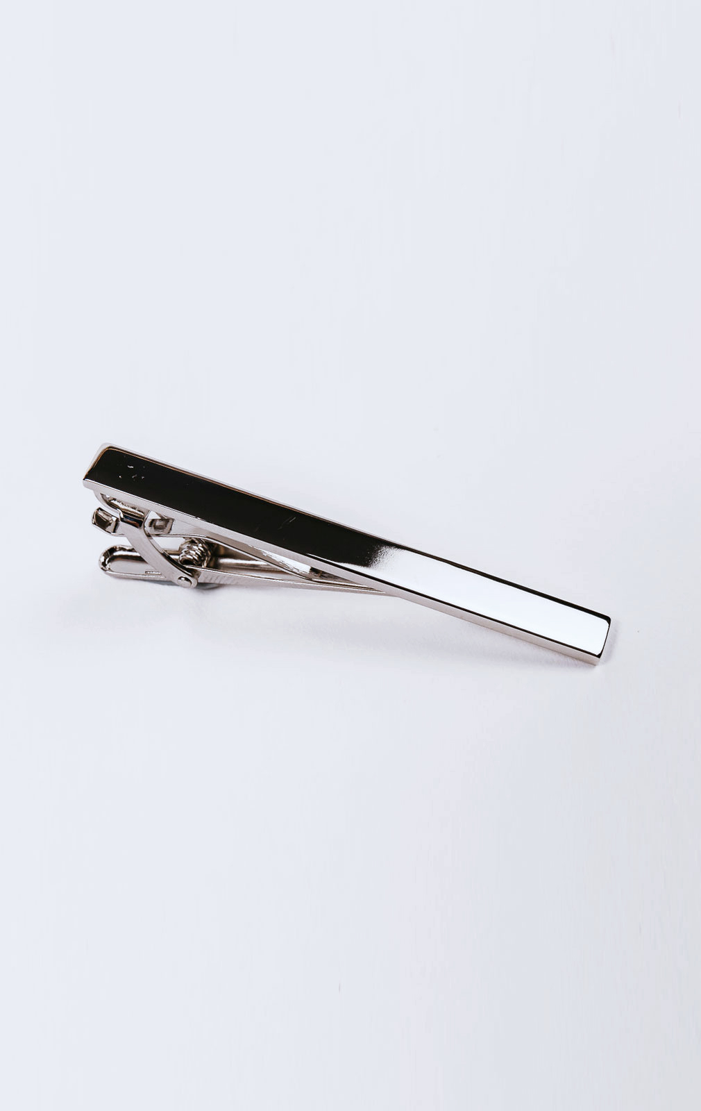 Silver Coloured Tie Clip from Dobell