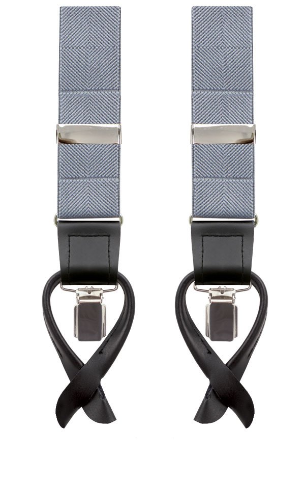 Dobell Luxury 2-in-1 Silver Braces - 35mm from Dobell