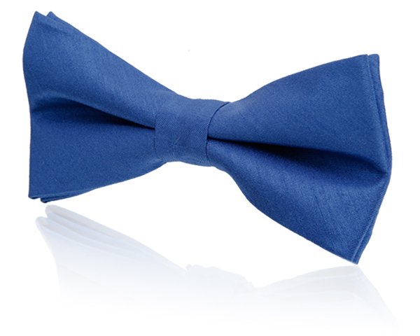 Dobell Boys Royal Blue Dupion Bow Tie