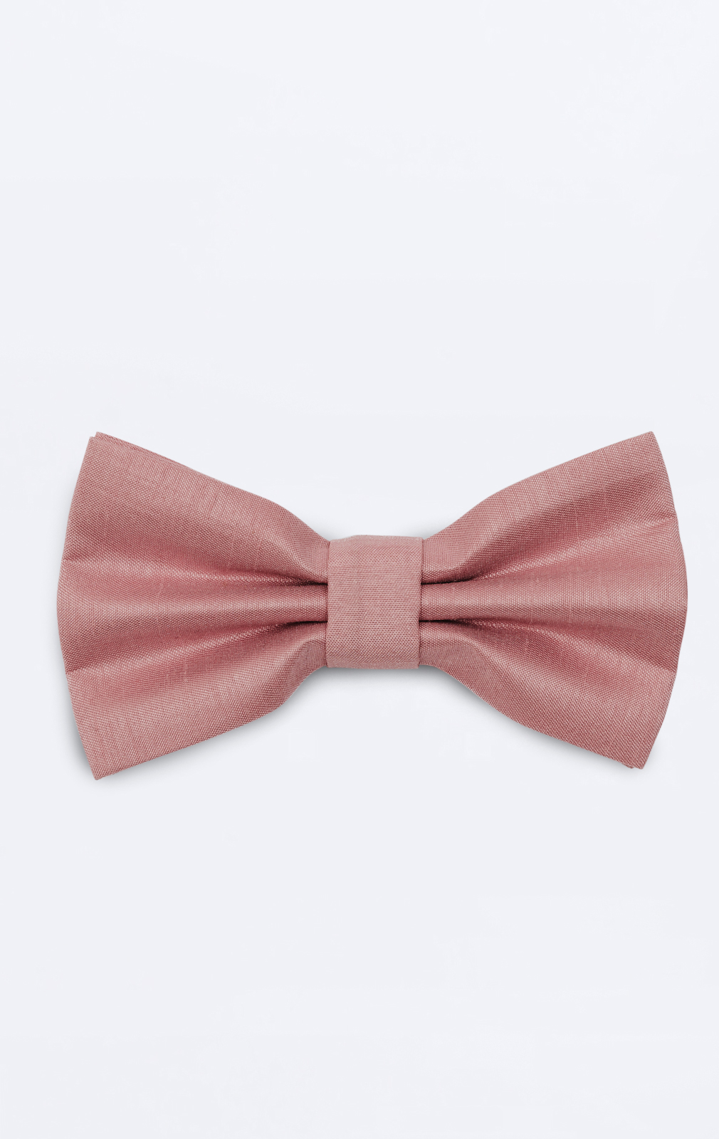 Dusty Pink Dupion Bow Tie from Dobell