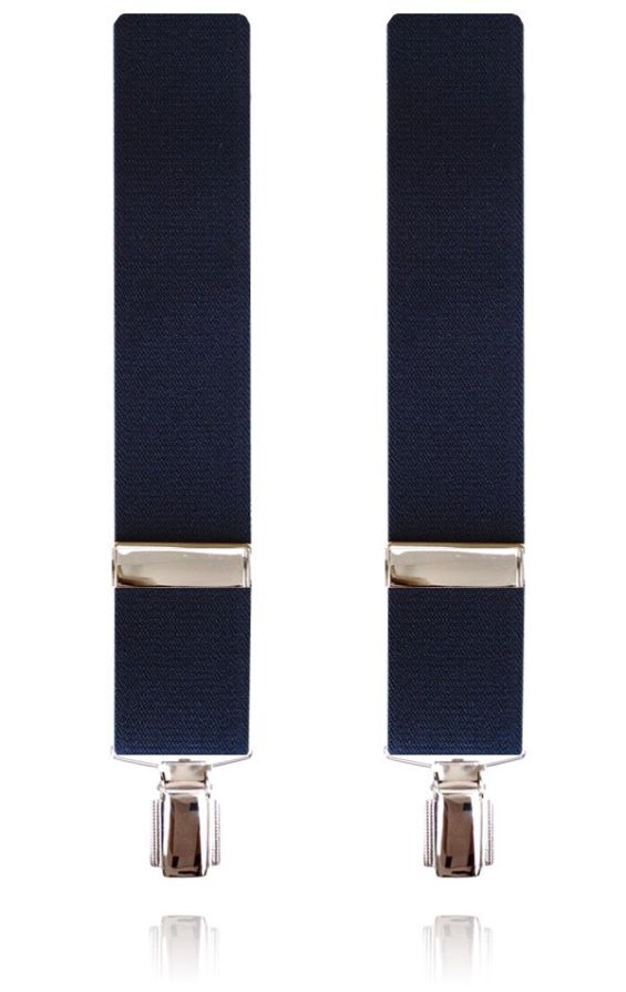 Navy Blue Braces Dobell