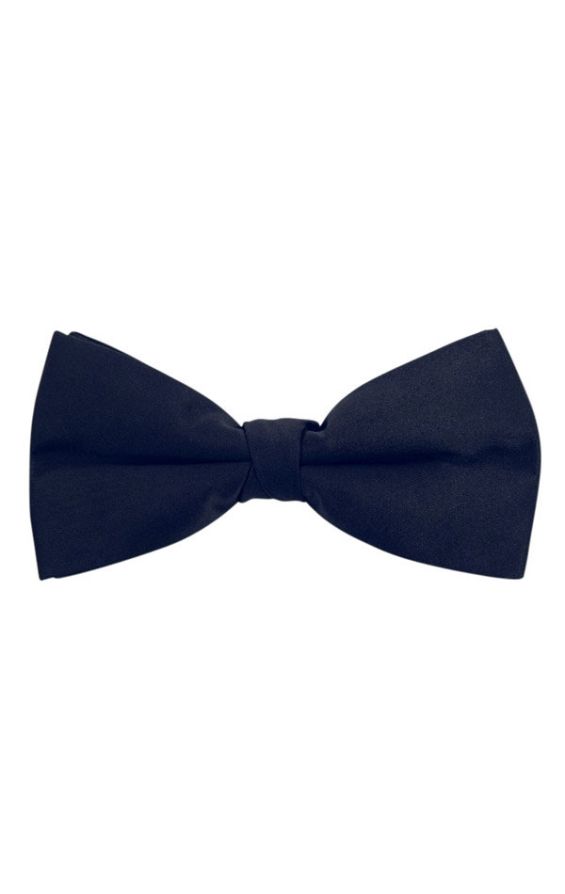 Blue shop bow tie