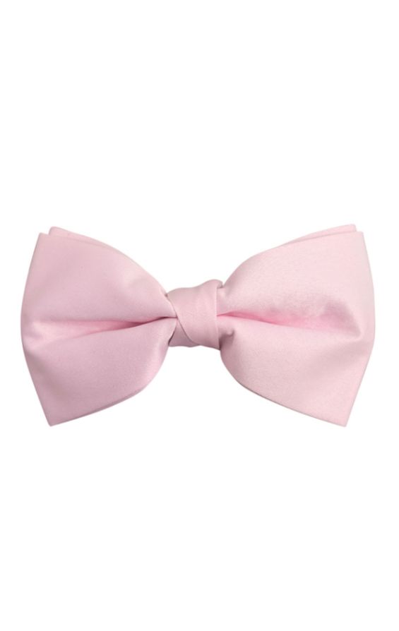Pink Bow Tie (Pre-Tied & Self-Tie) | Dobell