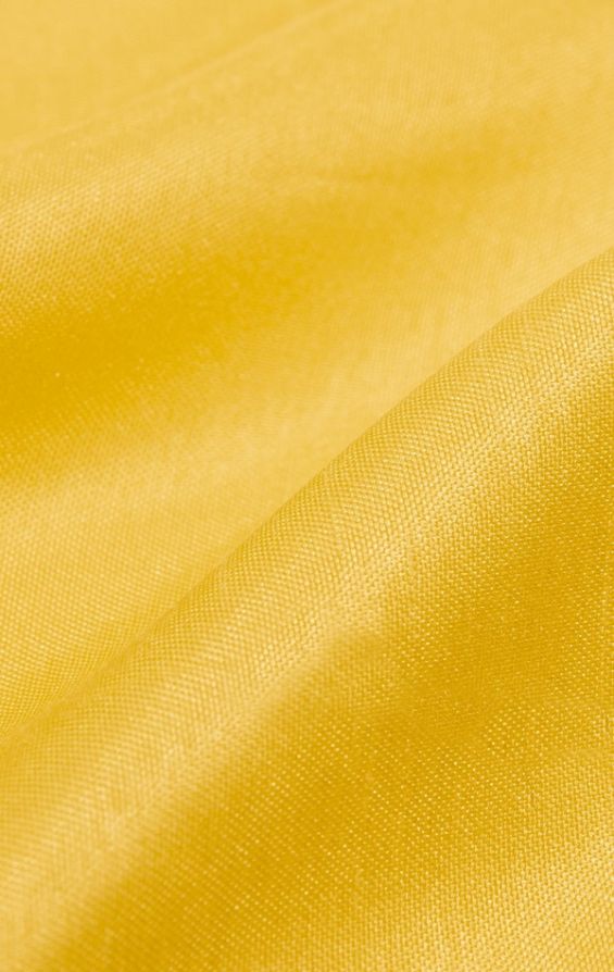 Dobell Yellow Dupion Handkerchief | Dobell