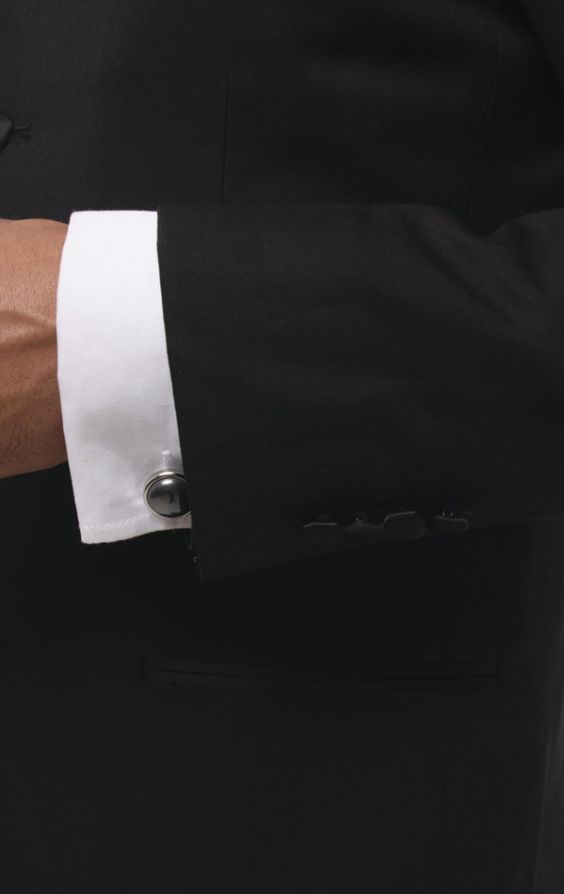 Dobell Black Mandarin Collar Tuxedo Jacket | Dobell
