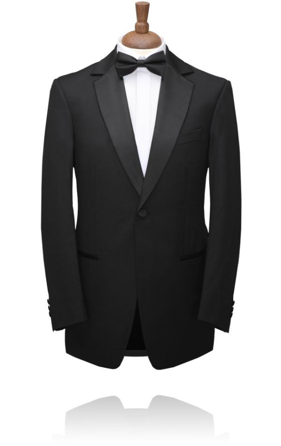 Boys 1 Button, Black Notch Lapel, Dinner Jacket by Dobell | Dobell