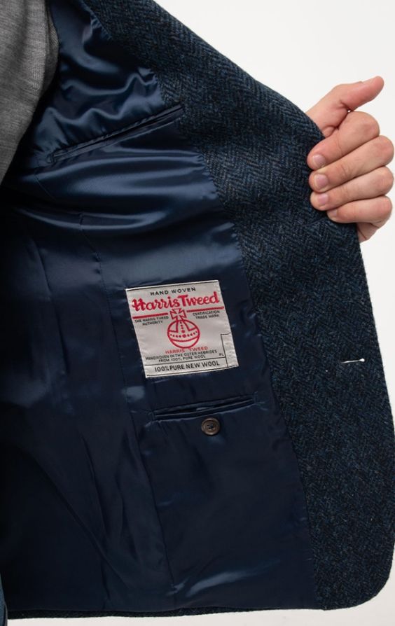 Hand woven harris tweed jacket cheap
