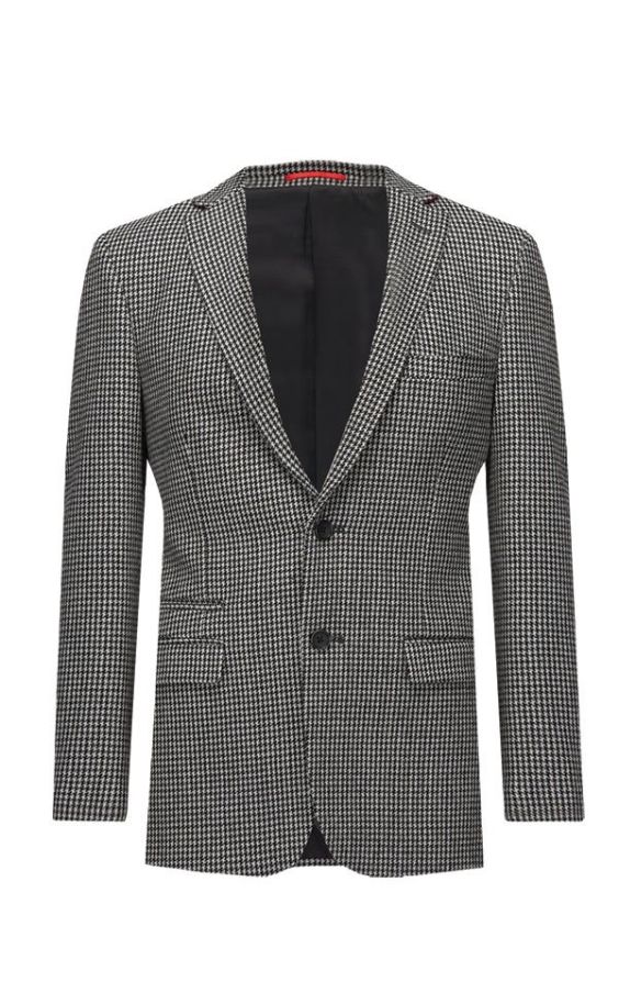 Black and white clearance dogtooth jacket