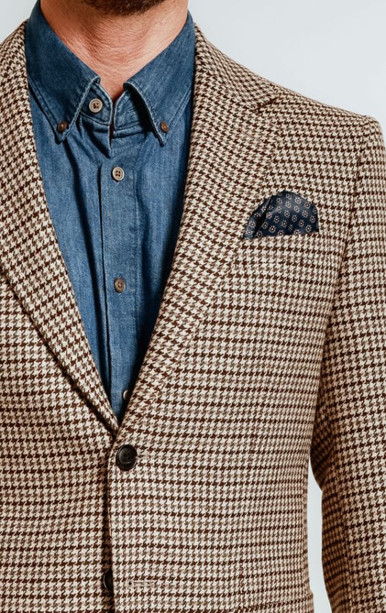 Dogtooth tweed 2025 blazer