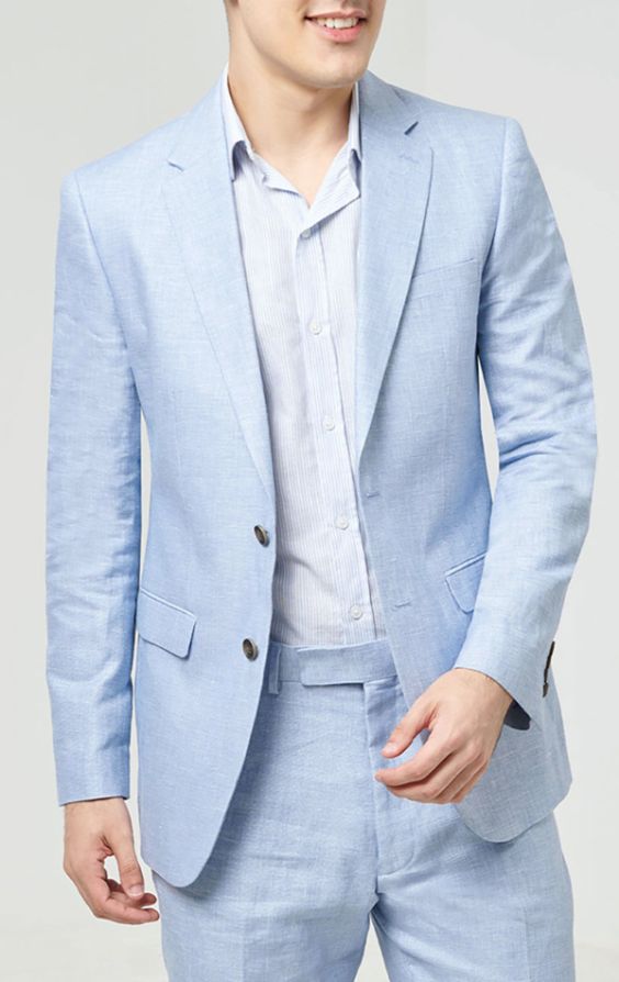 Soft sales blue jacket