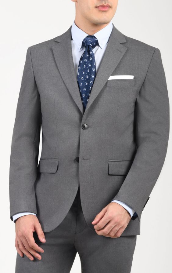Shark skin jacket with velvet collar cheap