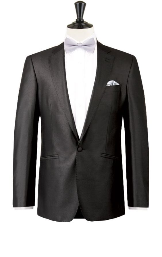 Alexander Dobell Metallic Black Suit Jacket Dobell