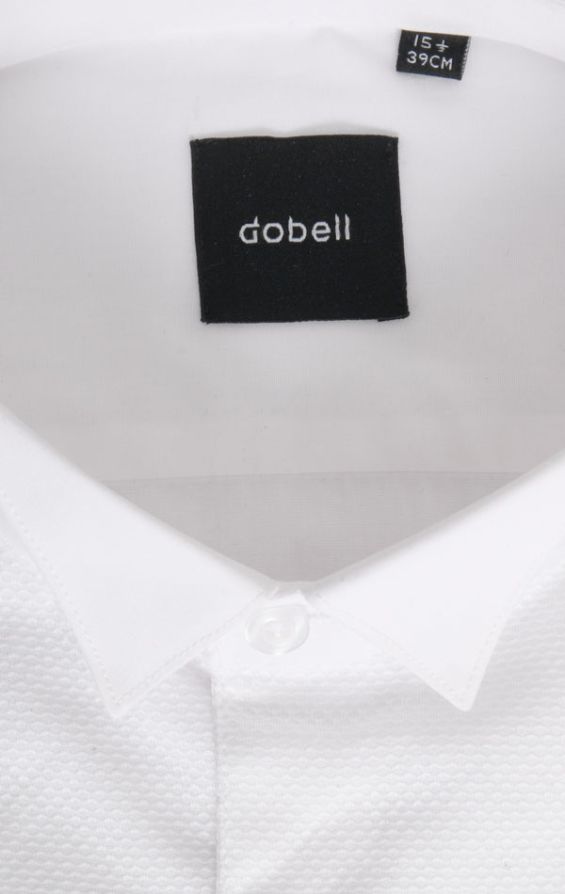 Wing Collar Marcella Front White Dress Shirt by Dobell Dobell