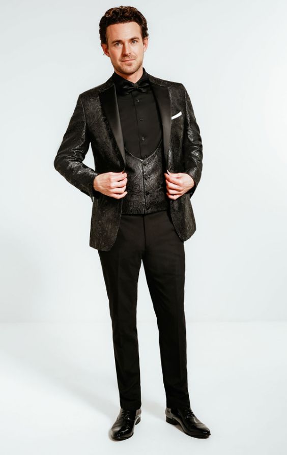 Tuxedo on sale leather jacket