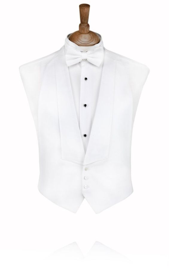 White tie waistcoat discount length