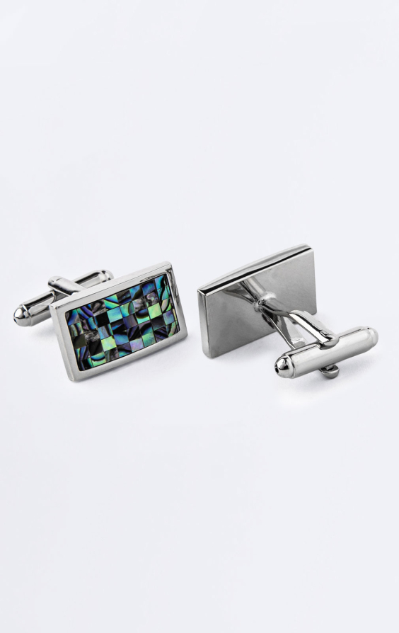 Aqua Marble Rectangle Cufflinks - photo 1 Aqua Marble Rectangle Cufflinks - photo 1