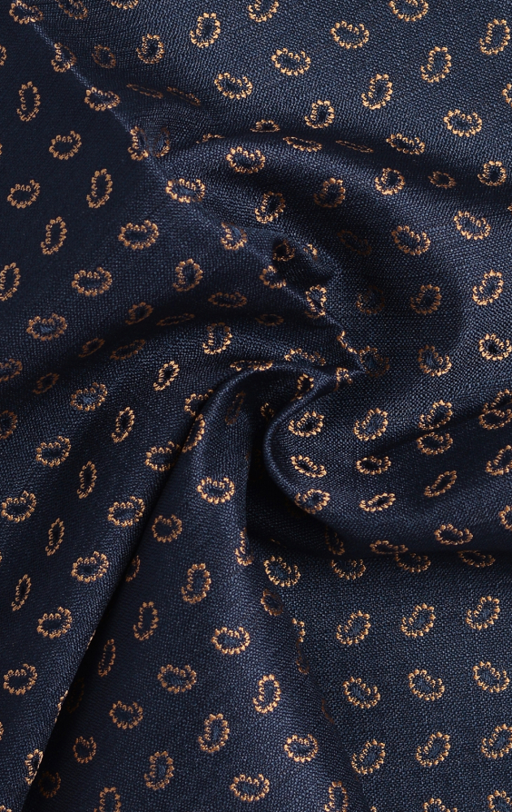Navy Paisley Pattern Handkerchief - photo 1 Navy Paisley Pattern Handkerchief - photo 1
