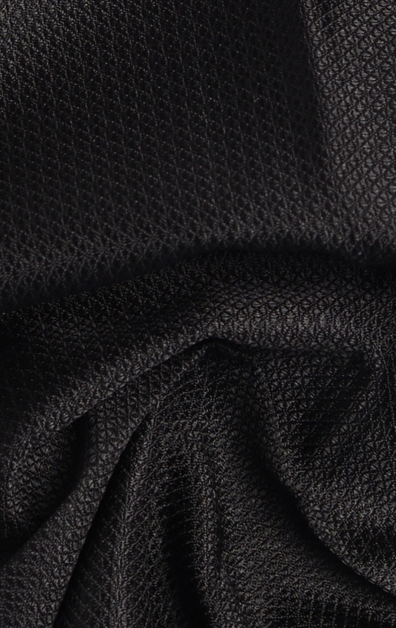 Black Textured Handkerchief - photo 1