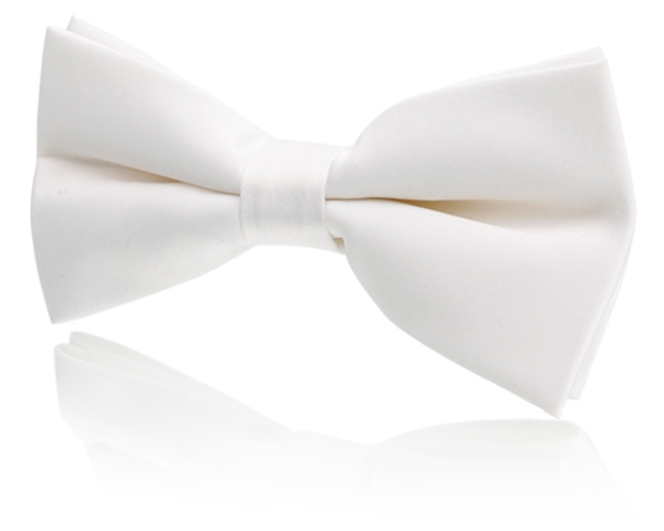 Boys White Cummerbund & Bow Tie Set - photo 1