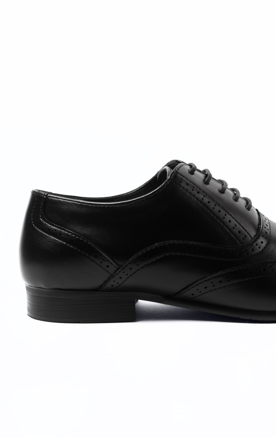 Black Oxford Brogue Shoes - photo 4
