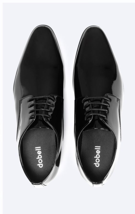 Black Patent Contemporary Dress Shoes - photo 2