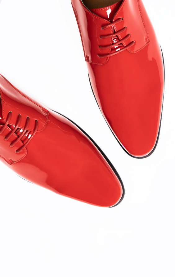 Red Patent Contemporary Dress Shoes - photo 1 Red Patent Contemporary Dress Shoes - photo 1