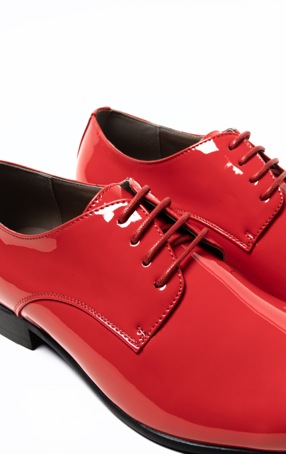 Red Patent Contemporary Dress Shoes - photo 3 Red Patent Contemporary Dress Shoes - photo 3