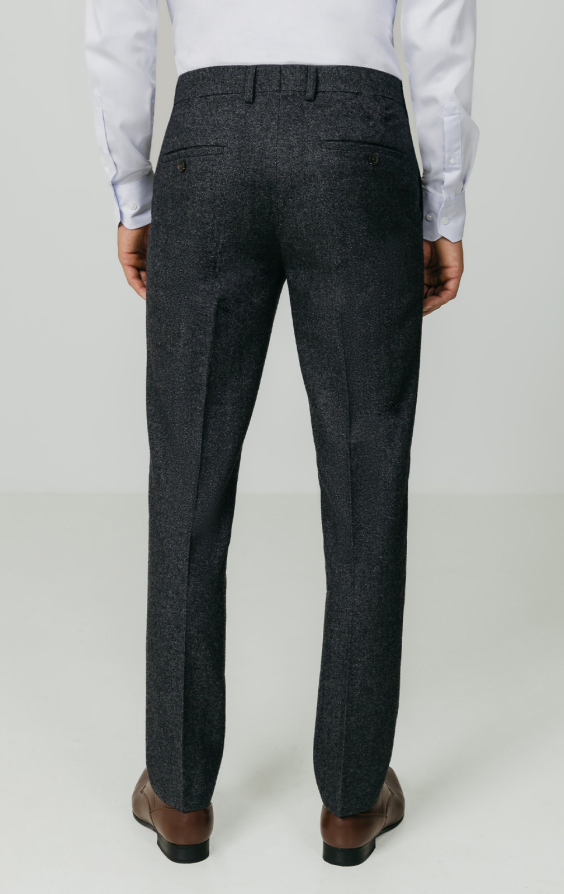 Grey Donegal Tweed Trousers - photo 2 Grey Donegal Tweed Trousers - photo 2