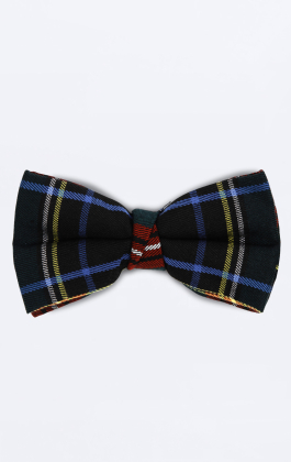 Green Tartan Bow Tie