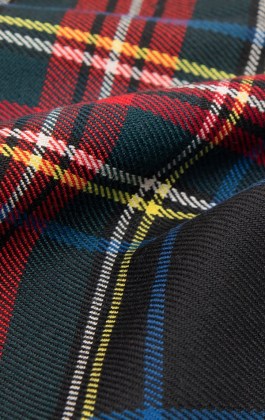 Green Tartan Handkerchief