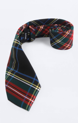Green Tartan Tie