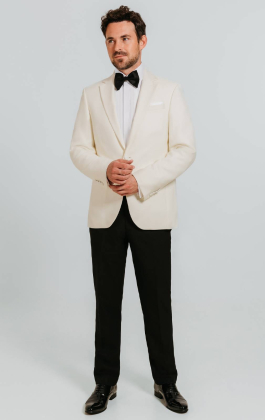 White Notch Lapel Tuxedo
