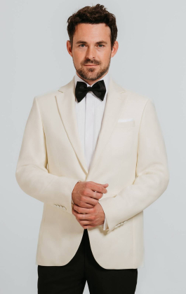 White Notch Lapel Tuxedo