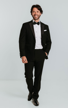 Black Tuxedo with Notch Lapel