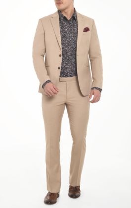 Mens camel suit clearance jacket