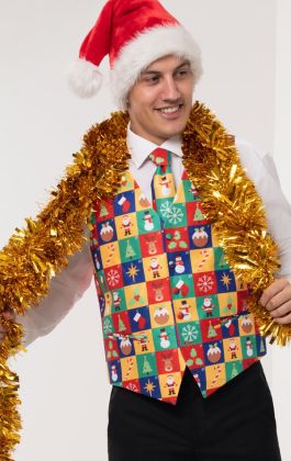Advent Calendar Christmas Waistcoat Dobell