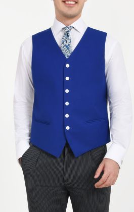 Blue waistcoat hotsell and trousers