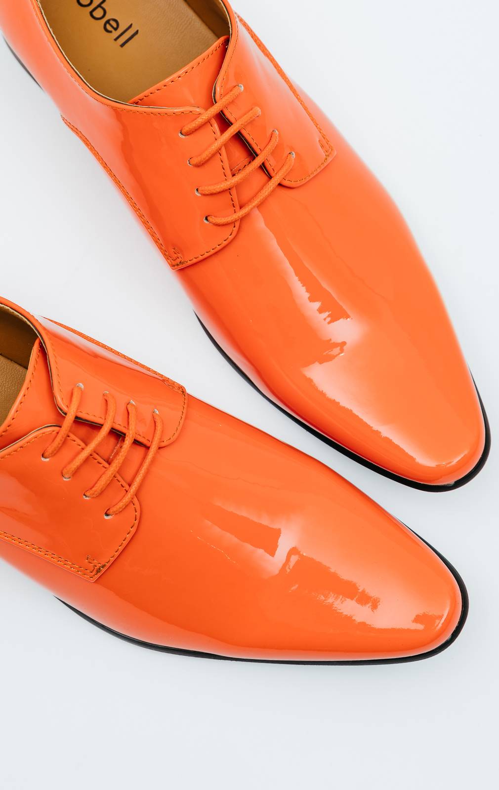 Orange evening shoes on sale