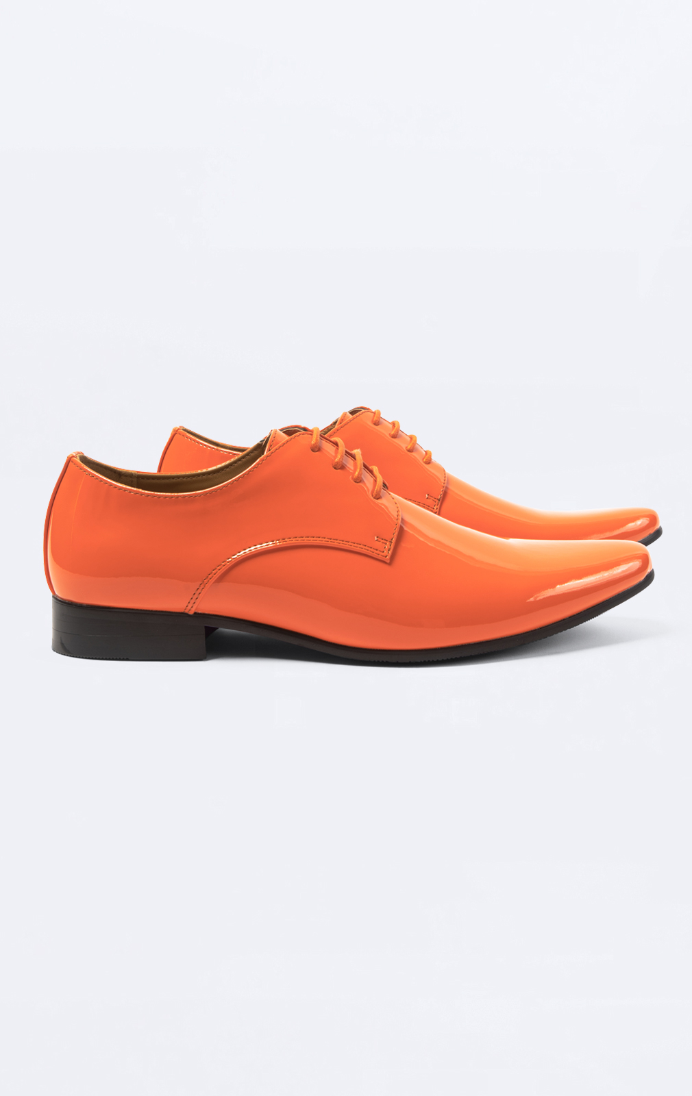 Orange Patent Contemporary Dress Shoes from Dobell