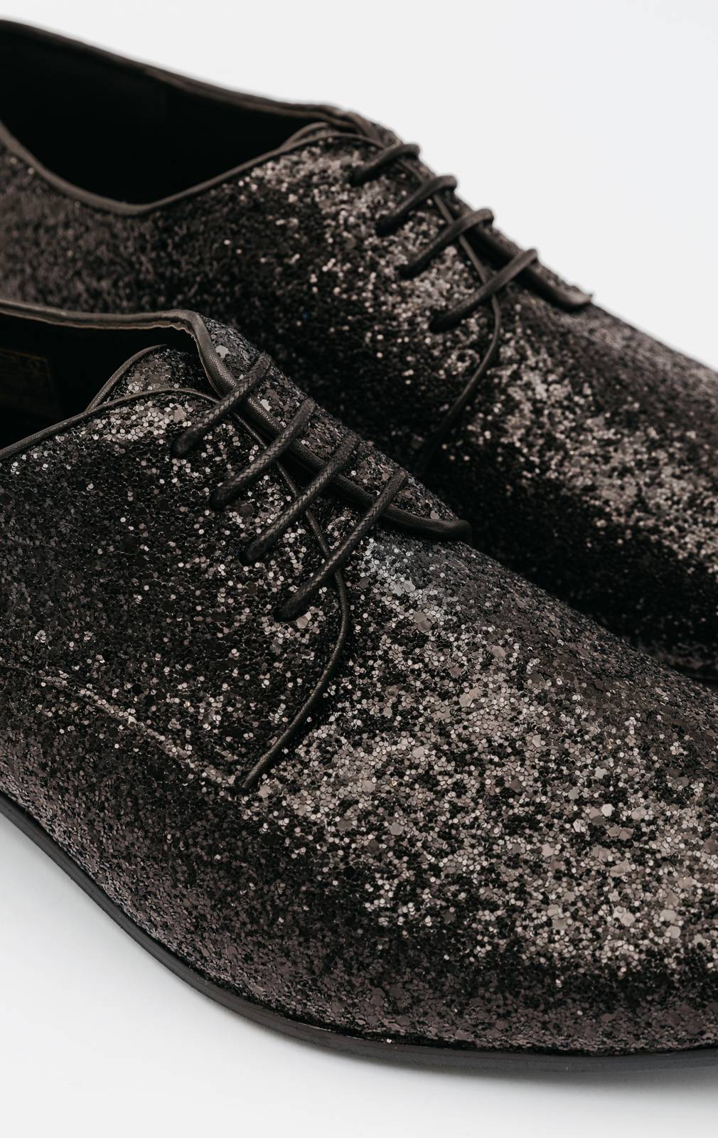 Glitter lace up pumps deals