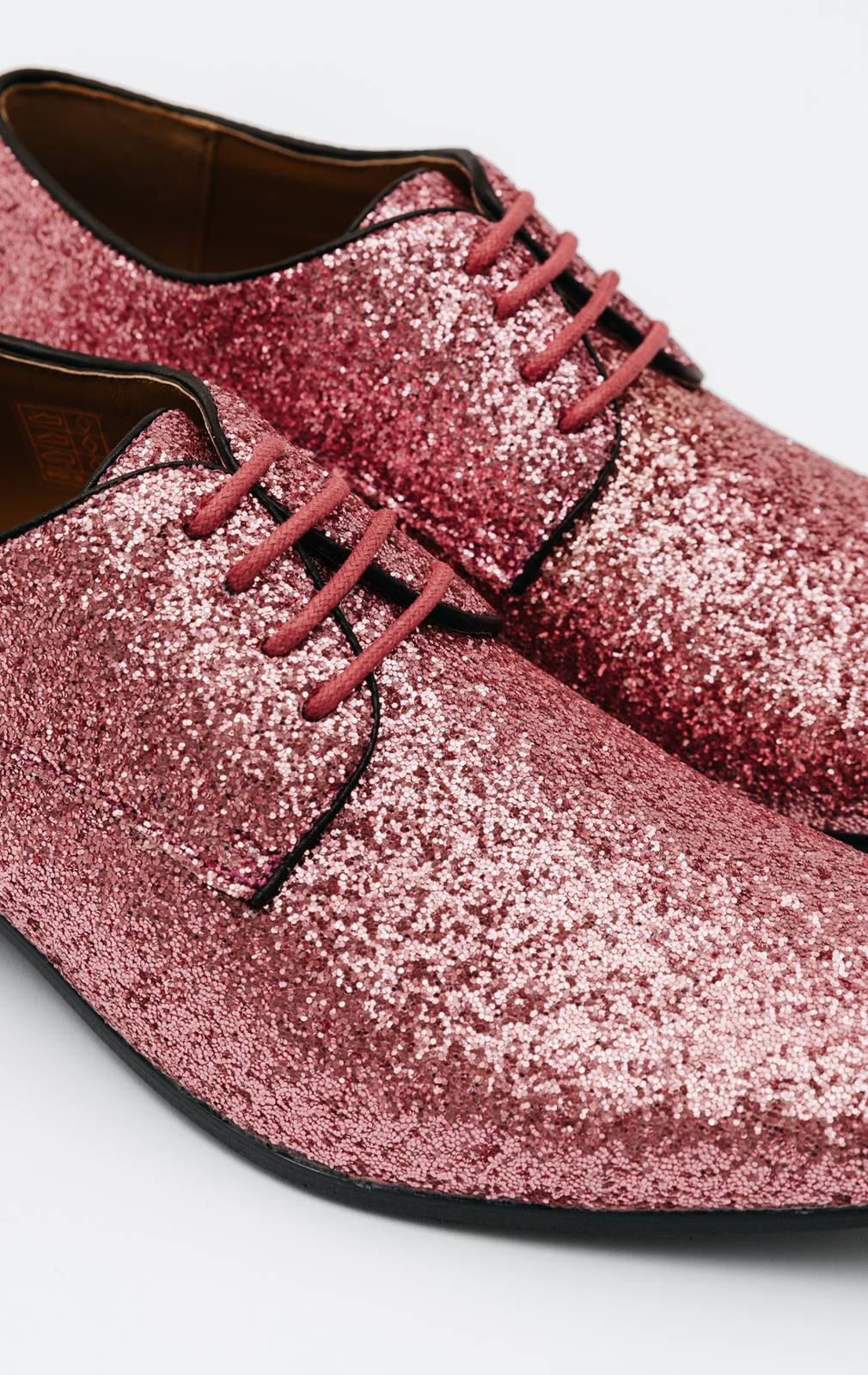 Dobell Pink Glitter Shoes