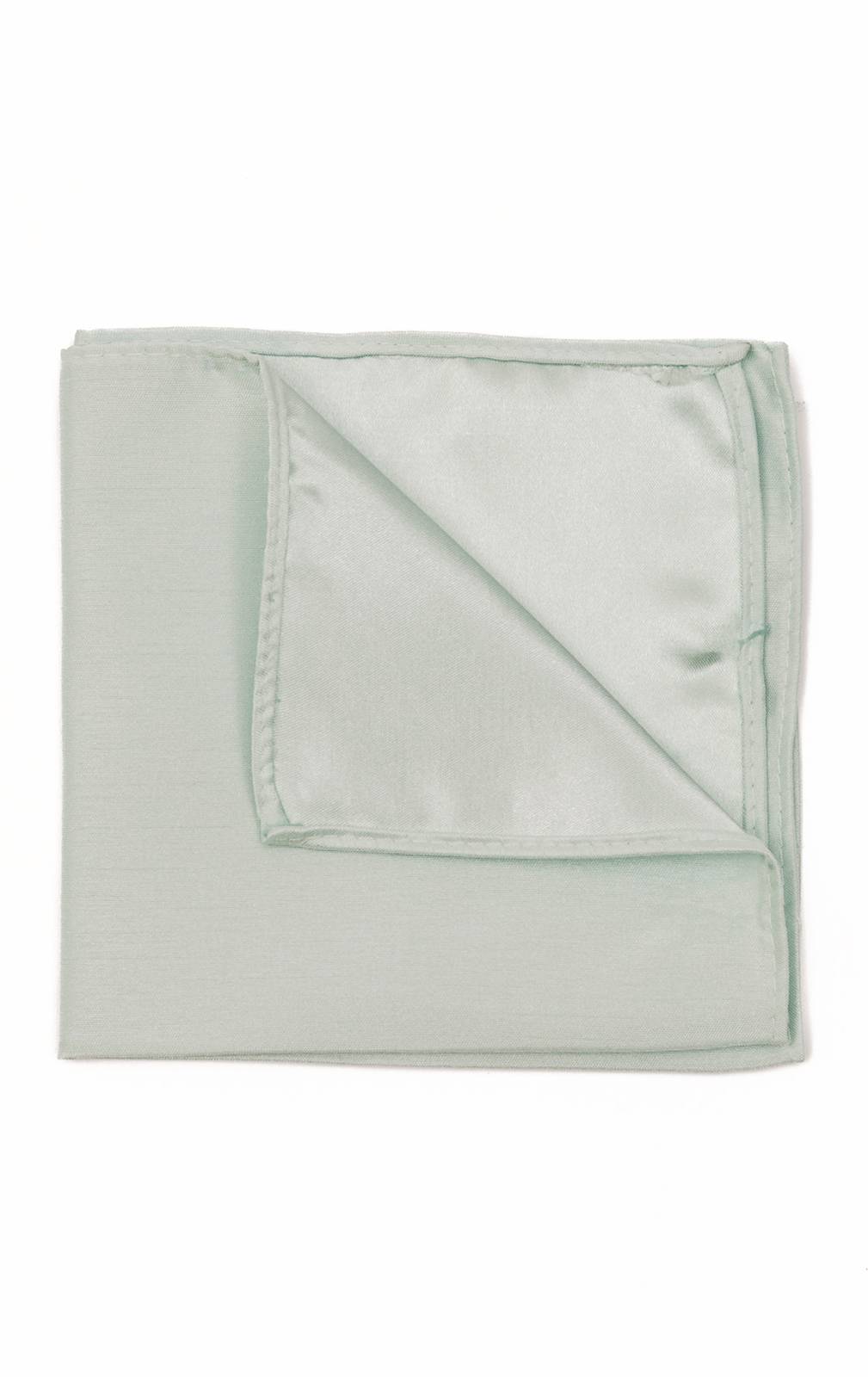 Light Green Dupion Handkerchief from Dobell