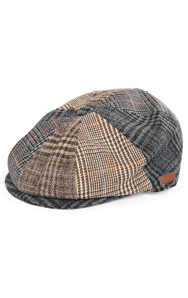 Multi Patch Tweed 8 Piece Newsboy Cap at Dobell