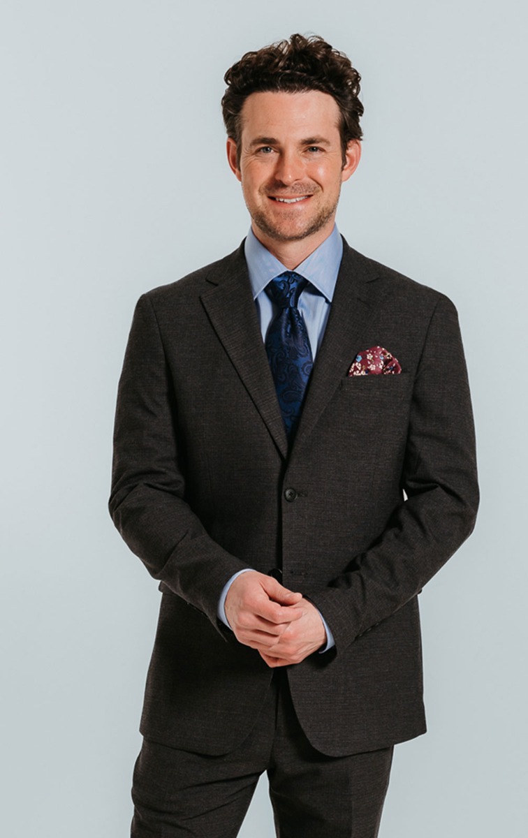 Dobell Charcoal Suit Jacket from Dobell