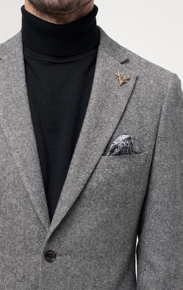 grey donegal tweed jacket