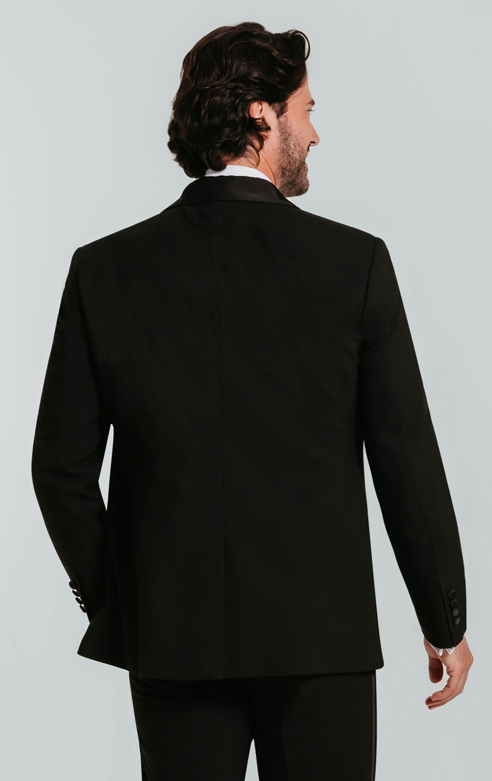 Yohki Double lapel 3B tailored jacket