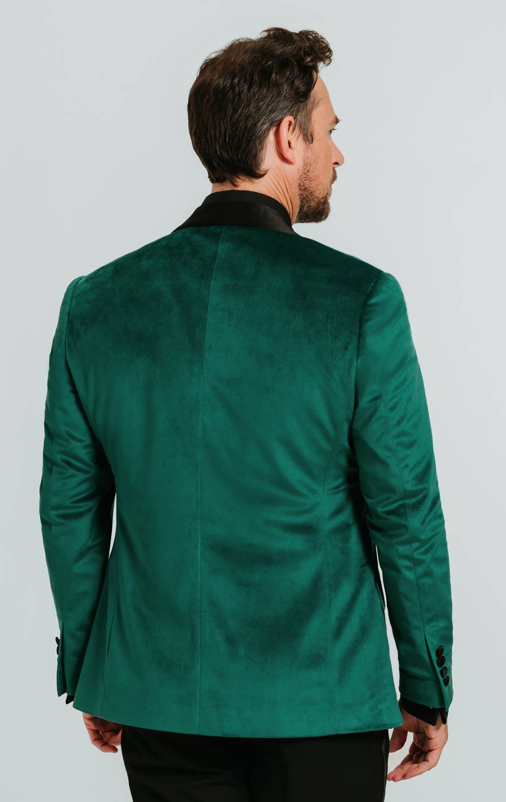Hunter green velvet jacket 2025