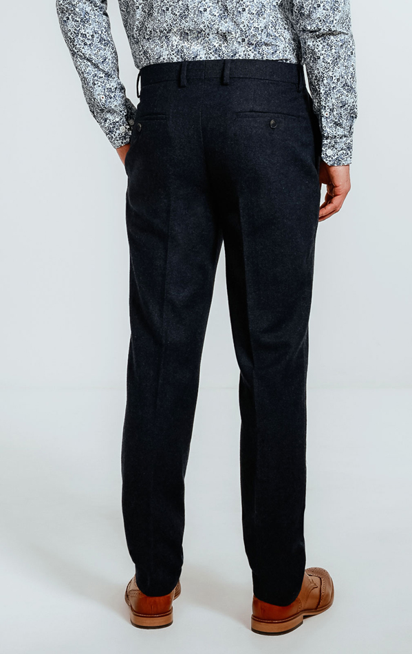 A.PRESSE - アプレッセ23AW Tweed Two Tuck Trousers (23AAP-04-02H)NAVY | mark