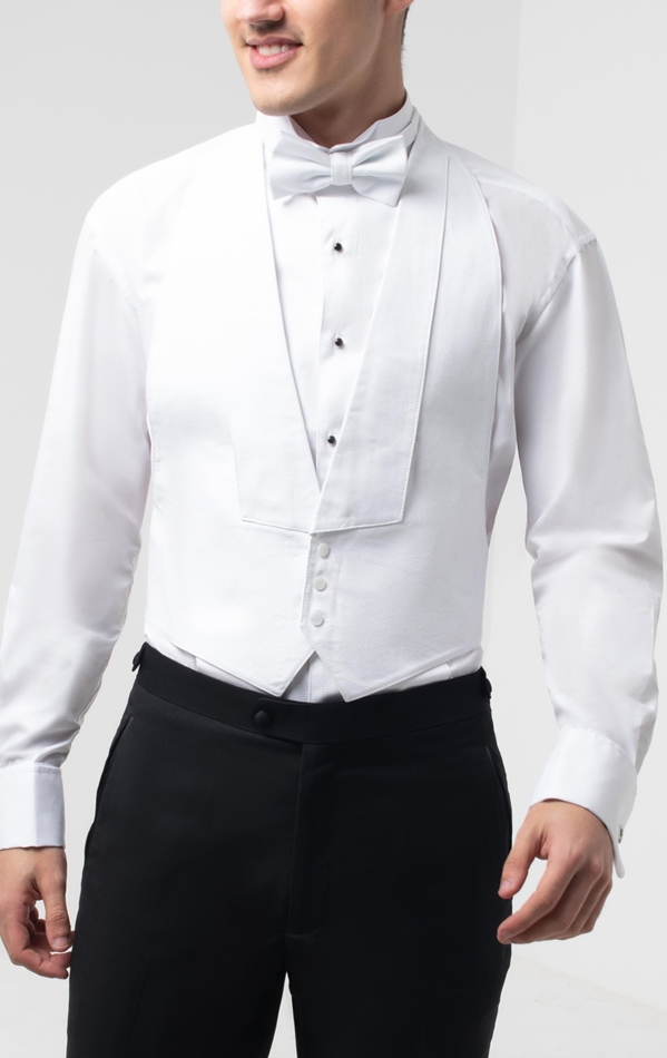 White tie waistcoat length discount
