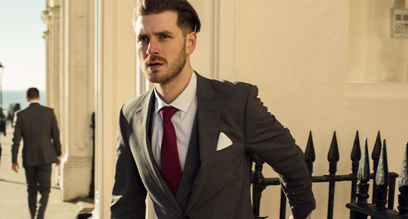 How To Wear A Grey Suit